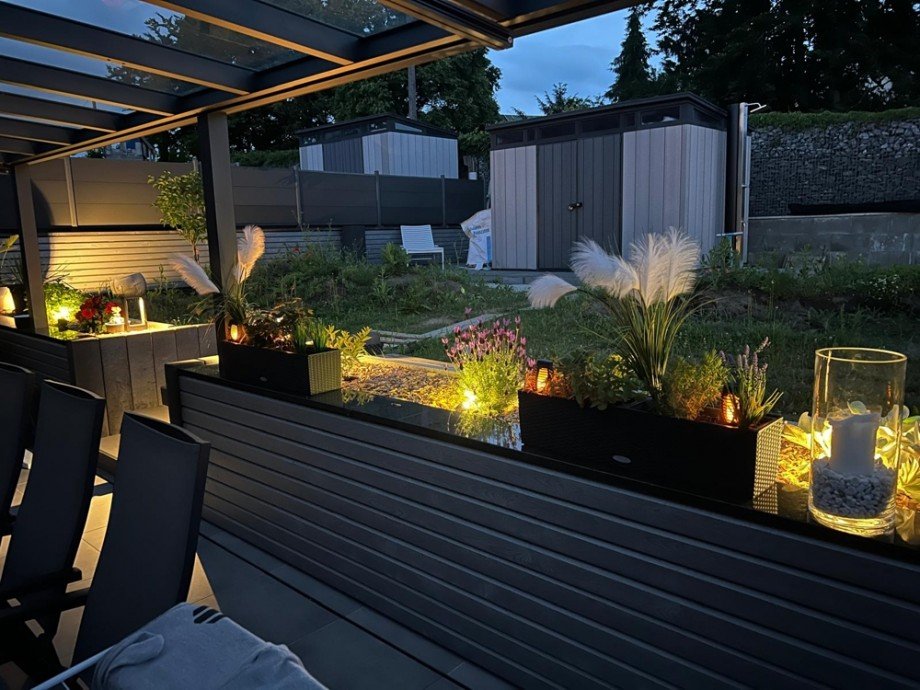 mit Blick in den herrlichen Garten Einfamilienhaus Fr�ndenberg / Langschede