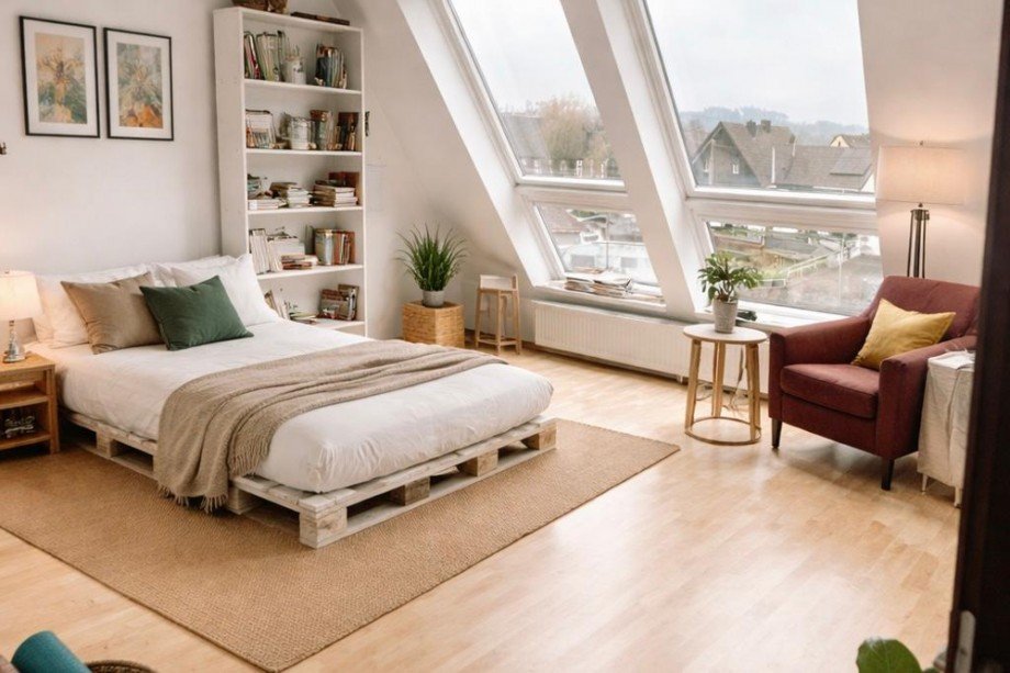 Das gro�e Schlafzimmer Einfamilienhaus Warstein / Sichtigvor