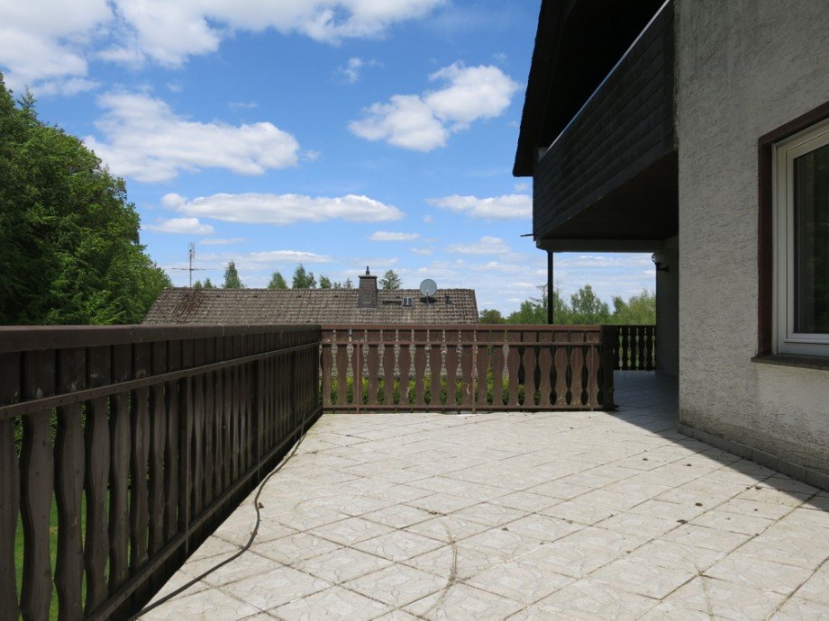 Der Sonnenbalkon EG Einfamilienhaus Warstein / Belecke
