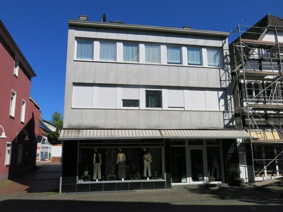Ansicht Fu�g�ngerzone Mehrfamilienhaus Werl