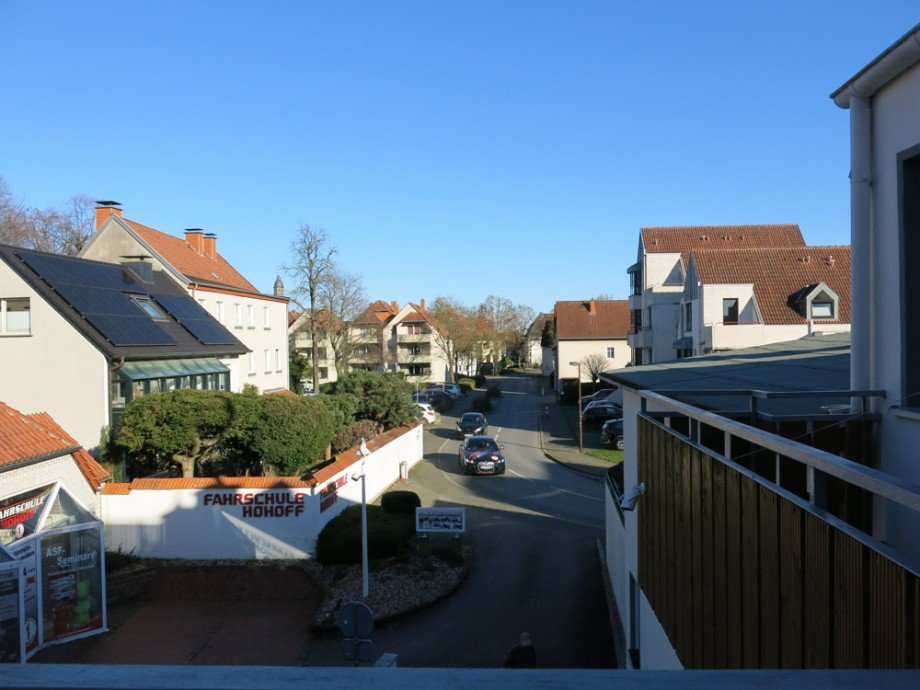 Blick vom Balkon Mehrfamilienhaus Werl